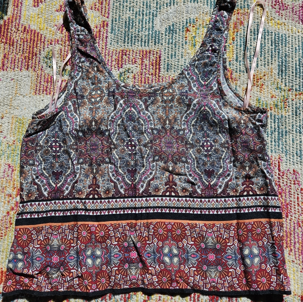 Forever 21 boho tank top